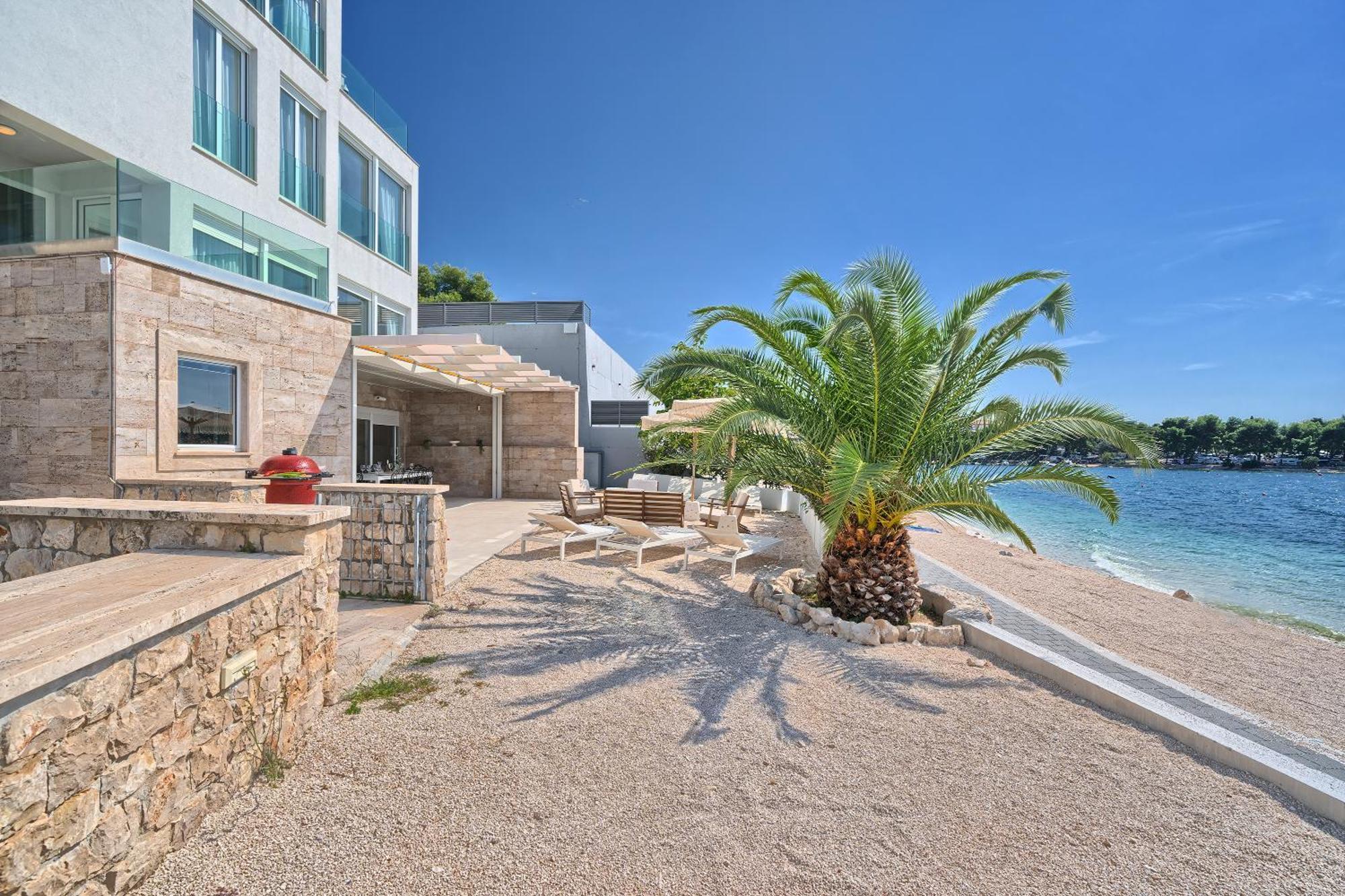 Livingstone Beach House Villa Trogir Exterior foto