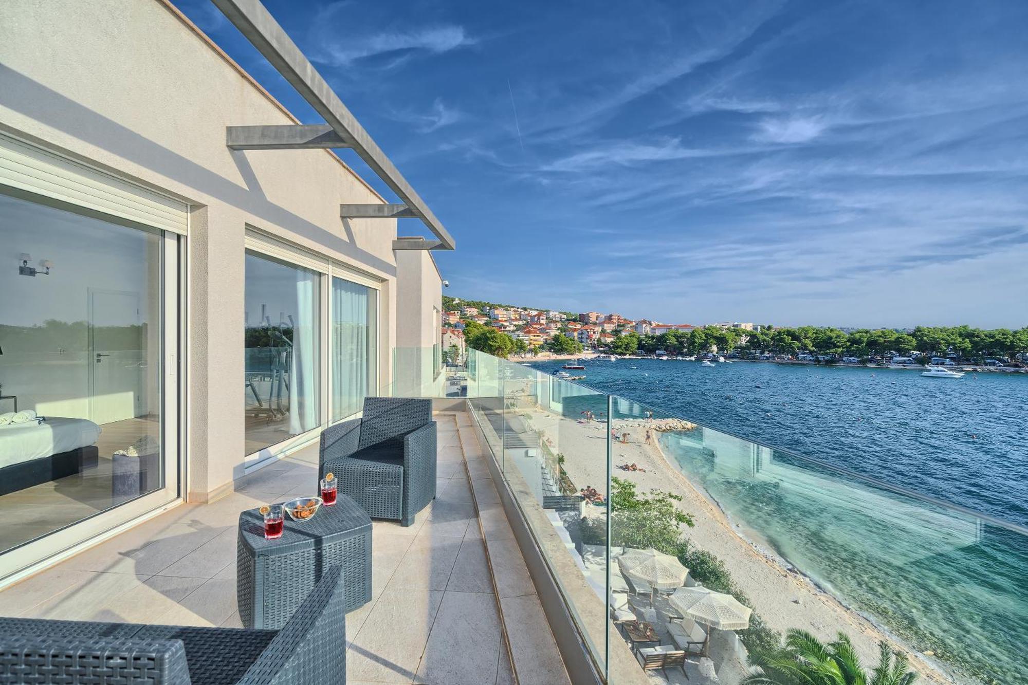 Livingstone Beach House Villa Trogir Exterior foto