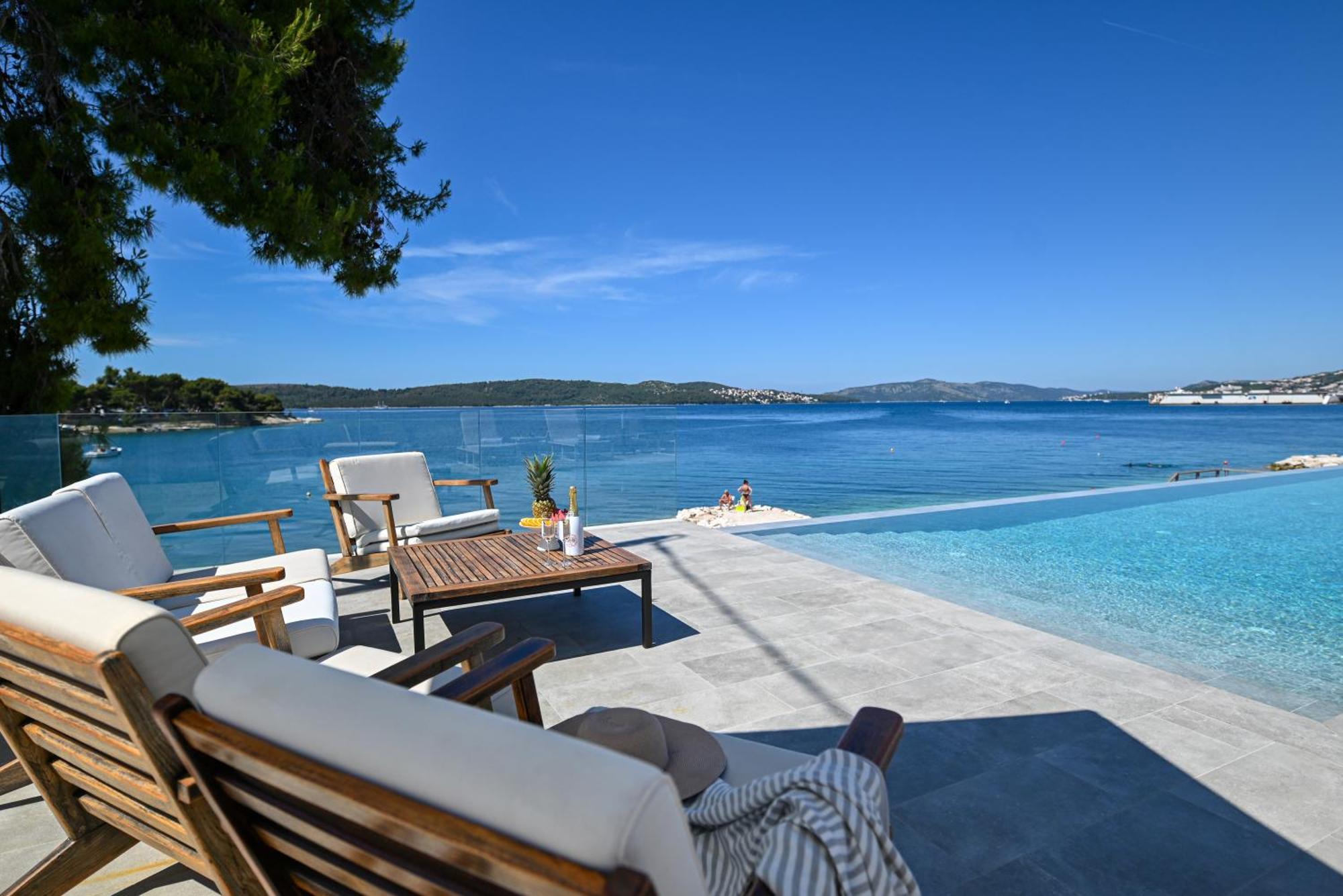 Livingstone Beach House Villa Trogir Exterior foto